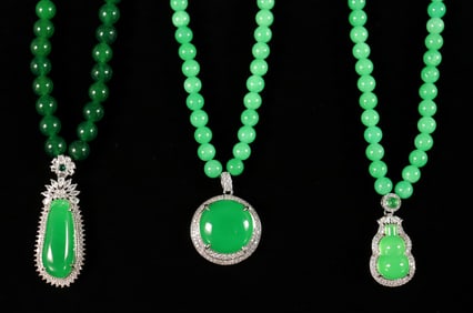 Lots Chinese fine necklace