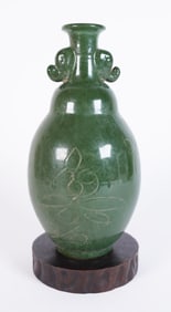 Chinese green vase