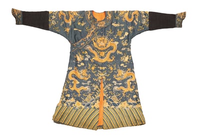 Chinese Qing dynasty dragon robe
