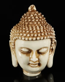 Chinese fine buddha head