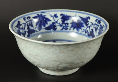 Chinese large white bowl