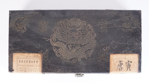 Lots Chinese scrolls in box