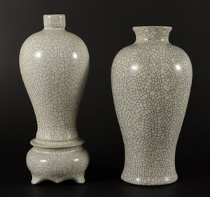 Lots Chinese crackled vase