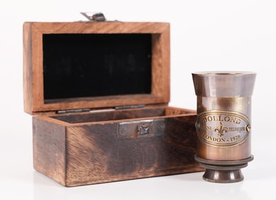 A Western style binocular with box