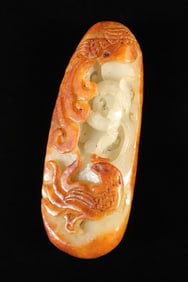 Chinese fine carved jade