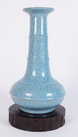 Chinese fine blue vase