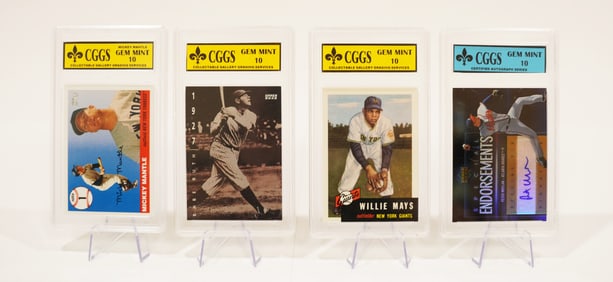 Lots fine baseball cards