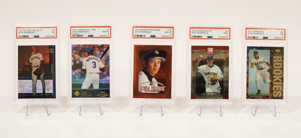 Lots Alex Rodrigues PSA cards
