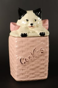 An antique cookie jar