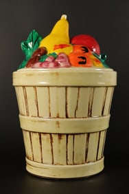 Antique McCoy cookie jar
