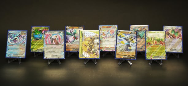 Lots hologram Pokemon cards