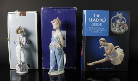 Lots Lladro figurine with box