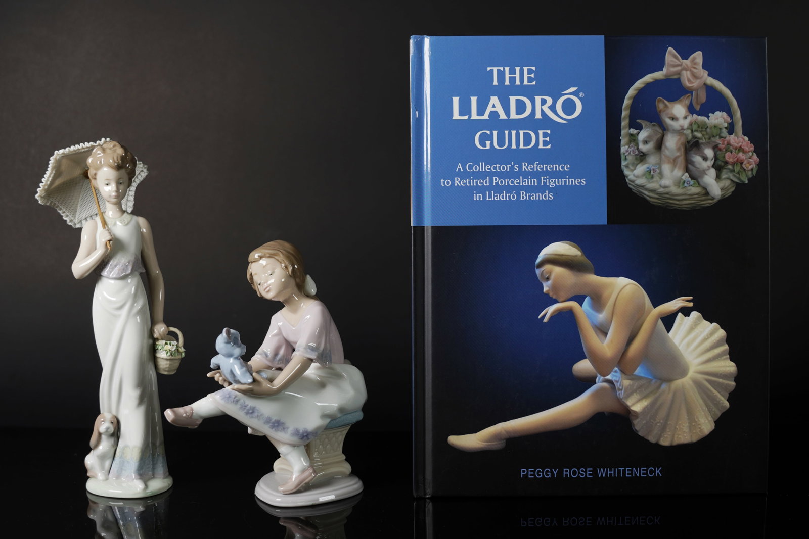 Lots Lladro figurine: Lots Lladro figurine. Largest H: 9" x W: 2.5."
