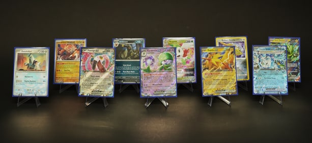 Lots hologram Pokemon cards
