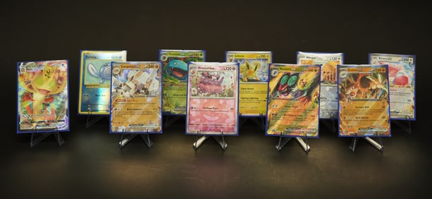 Lots hologram Pokemon cards