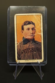 A baseball card in cover