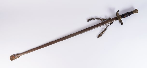An antique long sword