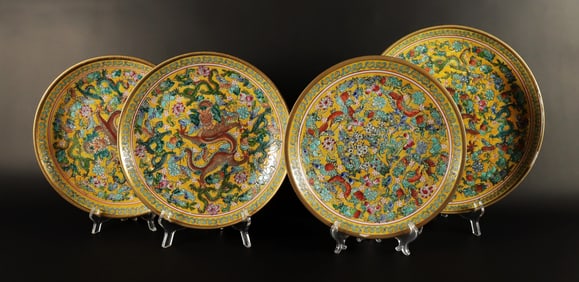 Lots Chinese fine plates