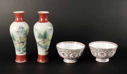 Lots Chinese porcelains
