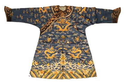 Chinese Qing dynasty dragon robe