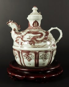 Chinese fine dragon pot