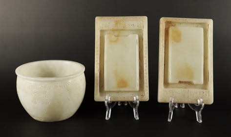 Lots Chinese jade like items
