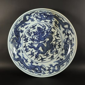 Chinese important charger plate