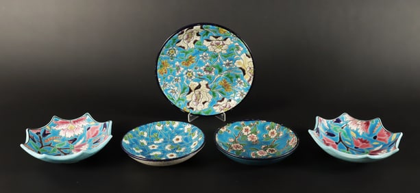 Lots Longwy fine bowls