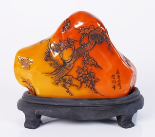 Chinese fine seal with stand