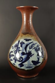 Chinese unusual tall vase