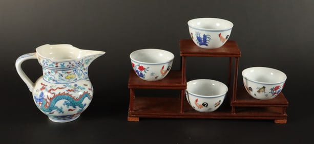 Lots Chinese fancy porcelains