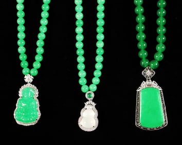 Lots Chinese fine necklaces