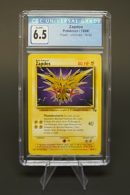 1999 Pokemon card CGC 6.5