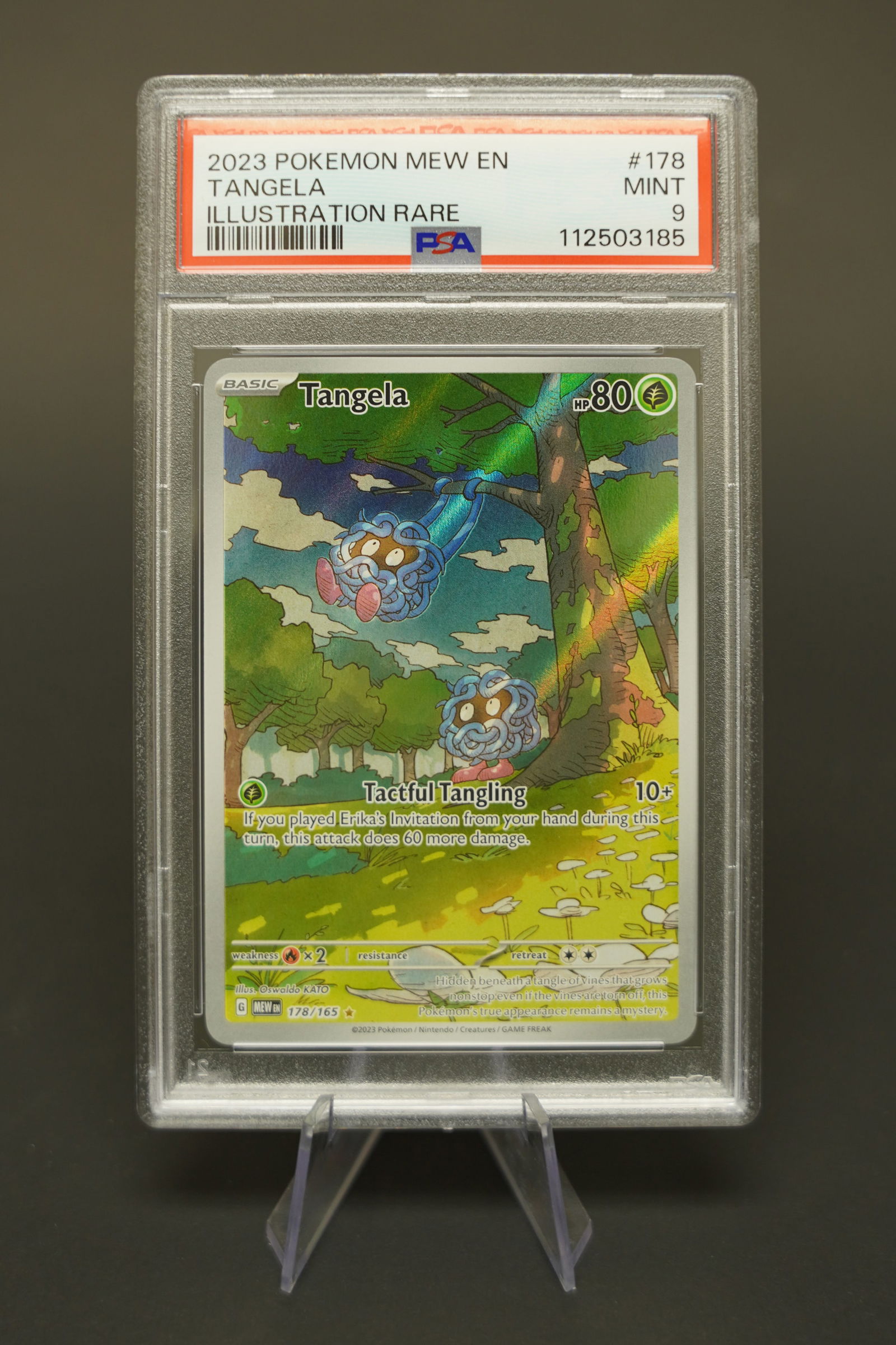 2023 Pokemon PSA 9 card rare (1 of 4)