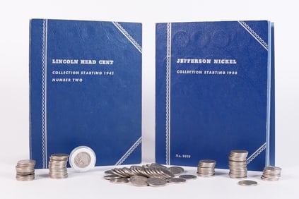 Lots Jefferson nickels