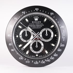 Rolex style Daytona wall clock