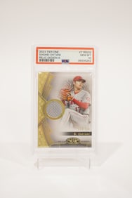 2023 Topps Shohei Ohtani relics card PSA 10
