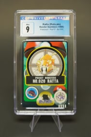 Pokemon card CGC graded 9