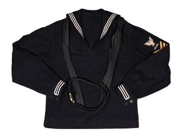 Navy military coat