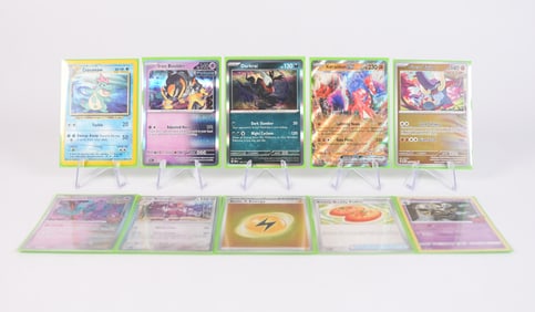 Lots hologram Pokemon cards