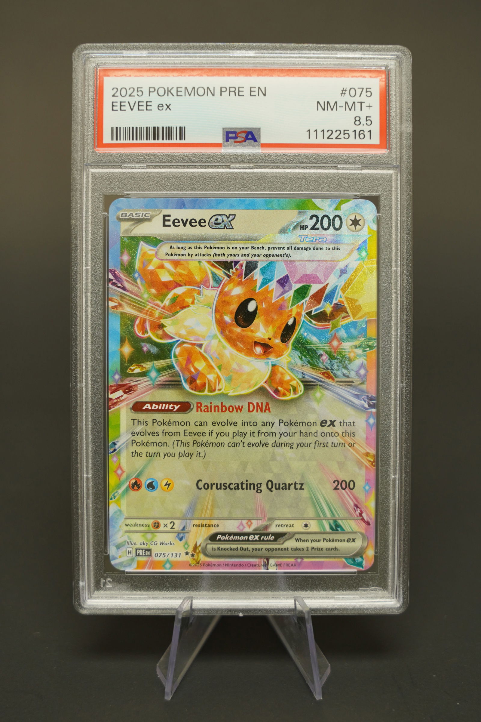 2025 Pokemon PSA 8.5 card (1 of 4)