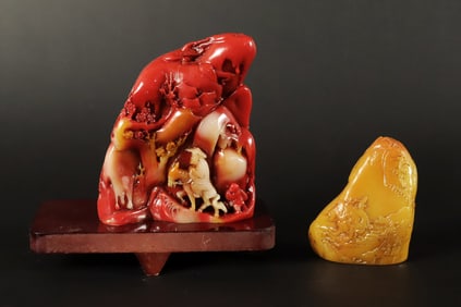 Lots Chinese carvings