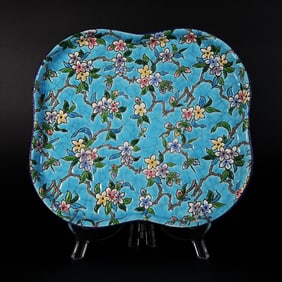 A Longwy fine plate