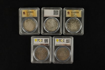 Lots Chinese coins ungraded