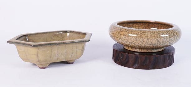 Lots Chinese crackled porcelains