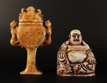 Lots Chinese carvings