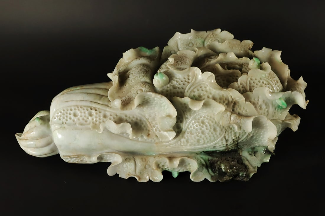 Chinese antique jadeite cabbage (1 of 6)