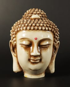 Chinese fine buddha head