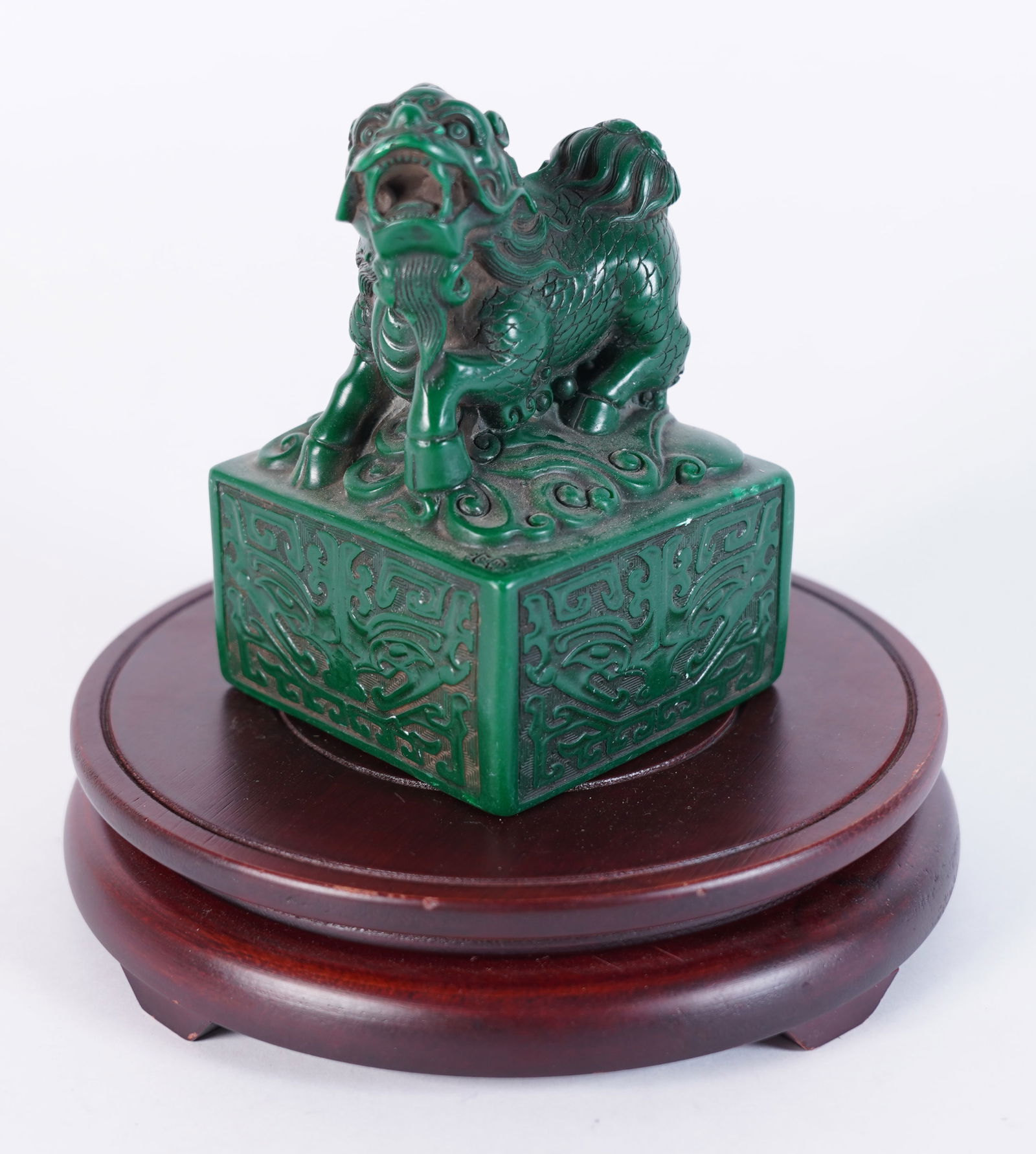 Chinese large carved seal (1 of 6)