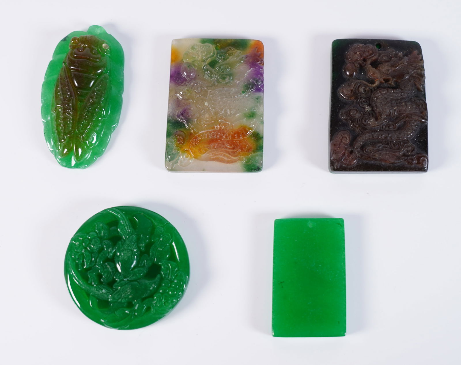 Lots Chinese carved plaques (1 of 7)